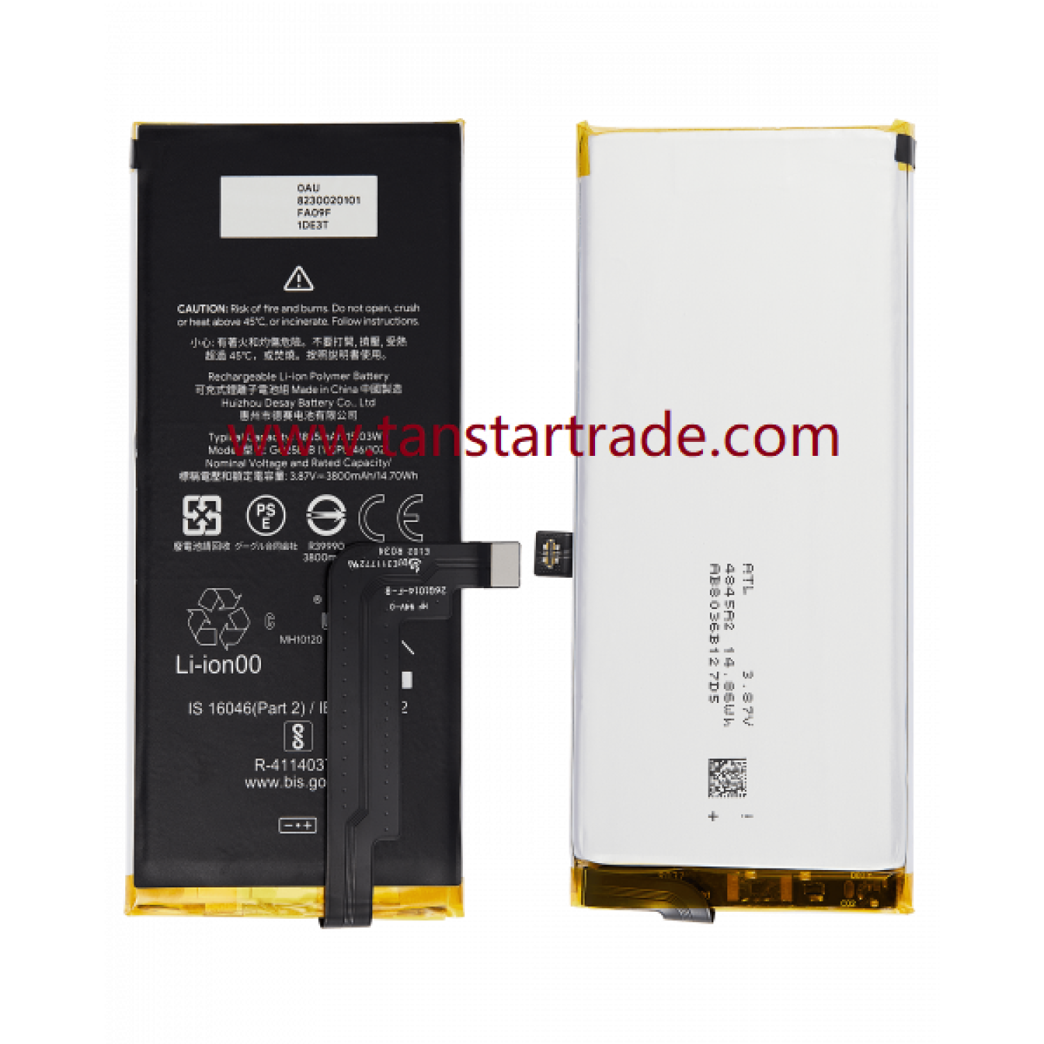 replacement battery G025E-B for Google Pixel 4A 5G